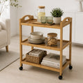 Bamboo Trolley 3-Tier