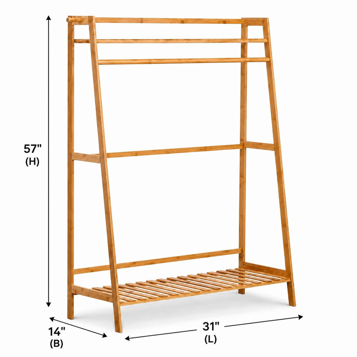 Bamboo Cloth Rack